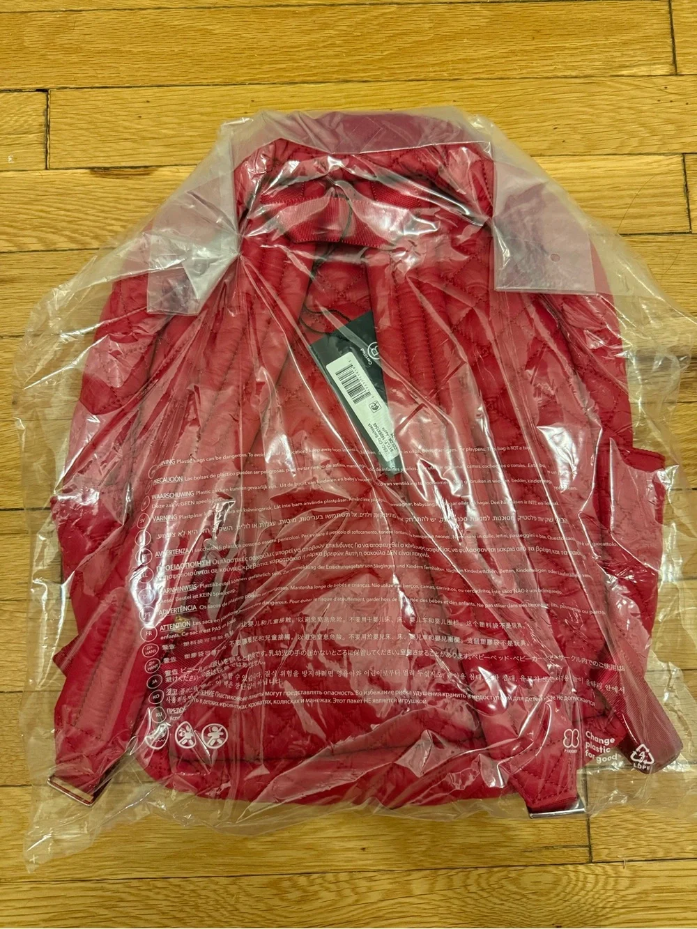 MZ Wallace City Metro Backpack Red Apple